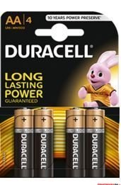 Bateria Basic AA/LR6 K4 (4)DURACELL 4520
